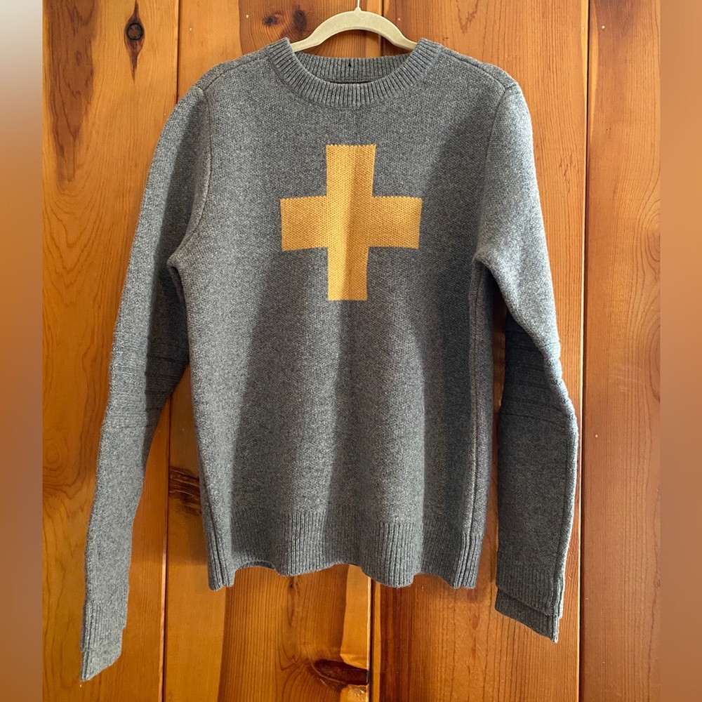 Heavy Weight Wool Alps & Meters Jumper Ski Sweater